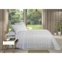 Colcha Pierre Cardin OLIMPIA Blanco Cama de 180 (3 Piezas)