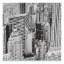 Cadre DKD Home Decor Toile New York Gris (90 x 3 x 60 cm)