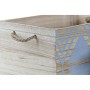 Boîte Décorative DKD Home Decor Bois Boho (3 pcs) (43 x 28 x 23 cm)