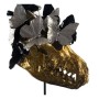 Figurine Décorative DKD Home Decor Métal Résine Verre Bois MDF Glam