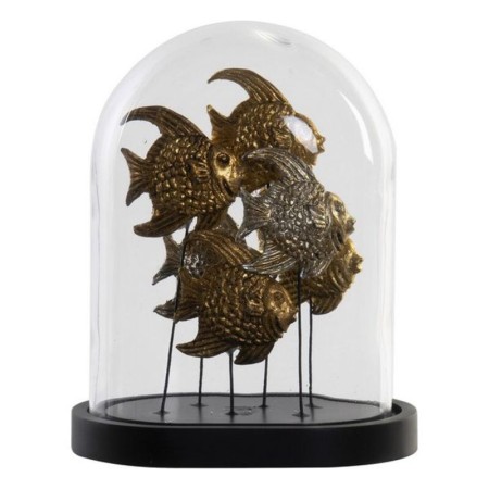 Figurine Décorative DKD Home Decor Résine Verre Fer Bois MDF (21 x 16 x 27 cm)