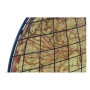Décoration murale DKD Home Decor Mappemonde Métal Bois MDF Loft