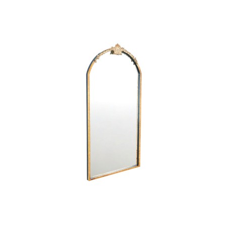 Espejo de pared Romimex Dorado Natural Metal Mimbre 4 x 115 x 61 cm