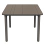 Table Garbar Noa Marron polypropylène 90 x 90 x 74 cm 90 x 74 x 90 cm