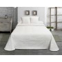 Colcha Hosteline ESPIGA Blanco Cama de 105 (1 Pieza)