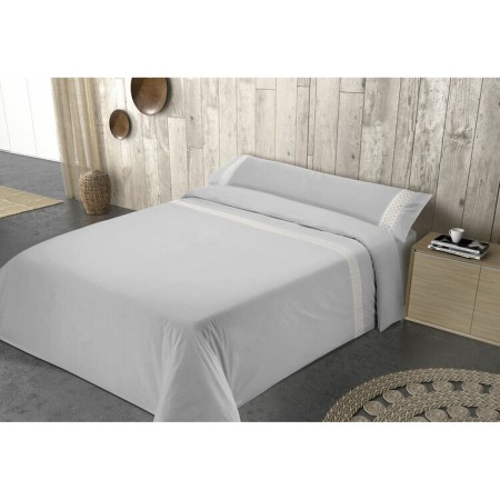 Parure de couette Pierre Cardin ELISA Gris Gran lit 2 persones 2 Pièces 3 Pièces