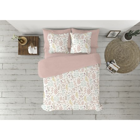 Parure de couette Pierre Cardin AURIN Rose Gran lit 2 persones 3 Pièces