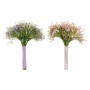Bouquets DKD Home Decor PVC Plastique Avec tissu (2 pcs)