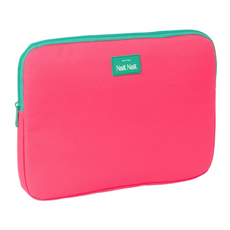 Trousse d'écolier Safta Rosa fluor 34 x 25 x 2 cm
