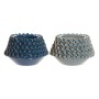 Vase DKD Home Decor Grès méditerranéen (2 pcs) (20 x 20 x 13 cm)