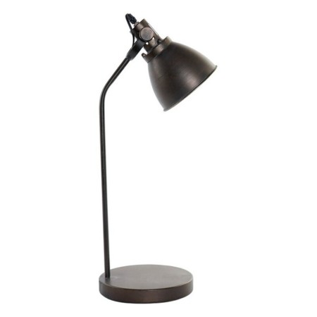 Lampe de bureau DKD Home Decor Noir Métal Loft (30 x 22 x 67 cm)