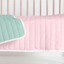 Couvre-lit HappyFriday Basic Kids Dash Menthe 100 x 130 cm