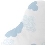 Coussin HappyFriday Basic Bleu Nuages 60 x 40 cm