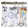 Rideau de Douche DKD Home Decor Licorne Polyester (180 x 200 cm)