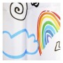 Rideau de Douche DKD Home Decor Licorne Polyester (180 x 200 cm)