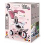 Triciclo Smoby Baby Balade Plus 3 en 1 Rosa (68 x 52 x 101 cm)