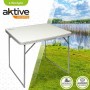 Table Piable Aktive Blanc Acier Bois MDF 80 x 60 x 70 cm