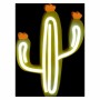 Illumination DKD Home Decor Bois Cactus LED (19 x 3 x 26 cm)