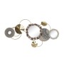 Décoration murale DKD Home Decor Pompons Bois Colonial