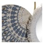 Décoration murale DKD Home Decor Pompons Bois Colonial