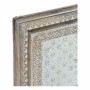 Miroir mural DKD Home Decor Blanc Bois (74 x 4 x 74 cm)