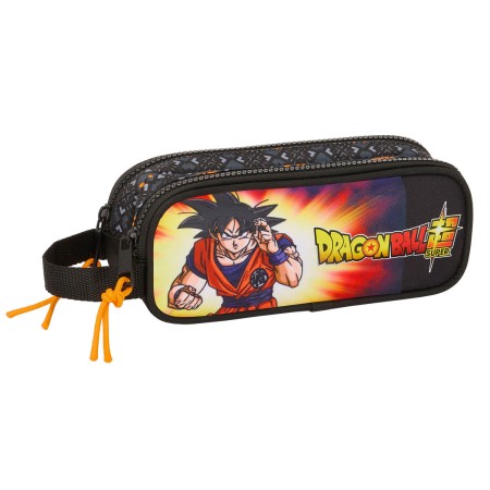 Trousse Fourre-Tout Double Dragon Ball Noir 21 x 8 x 6 cm