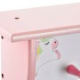 Étagère DKD Home Decor Unicorn Rose Blanc Bois MDF (50 x 13 x 16,5 cm)