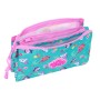 Trousse Fourre-Tout Triple My Little Pony Magic Rose Turquoise 22 x 12 x 3 cm