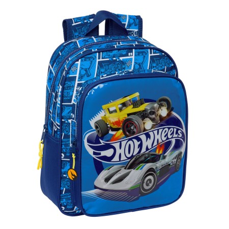 Cartable Hot Wheels Sonny Blue marine 27 x 33 x 10 cm