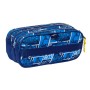 Trousse Fourre-Tout Triple Hot Wheels Sonny Blue marine 21,5 x 10 x 8 cm