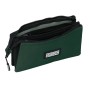 Trousse Fourre-Tout Triple Munich Verde Vert 22 x 12 x 3 cm