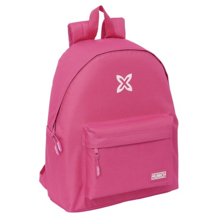 Mochila Escolar Munich Basic Fucsia 33 x 42 x 15 cm