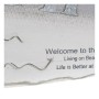 Décoration murale DKD Home Decor Beach Bois méditerranéen Poisson