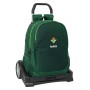 Mochila Escolar con Ruedas Real Betis Balompié Verde 32 x 43 x 14 cm