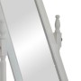 Miroir sur pied DKD Home Decor Blanc Bois Traditionnel (54 x 50 x 170 cm)