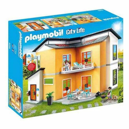 Playset City Live Modern House Playmobil City Life 9266