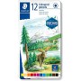 Lápices de colores Staedtler Design Journey Verde Multicolor