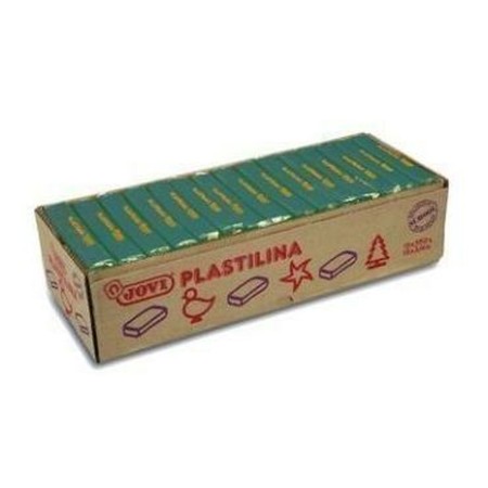 Plastilina Jovi School Verde oscuro 350 gr