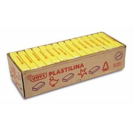 Barras de plastilina Jovi 7202 Amarillo