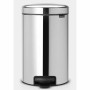 Cubo de basura Brabantia DP024 Acero Inoxidable 12 L (1 unidad)