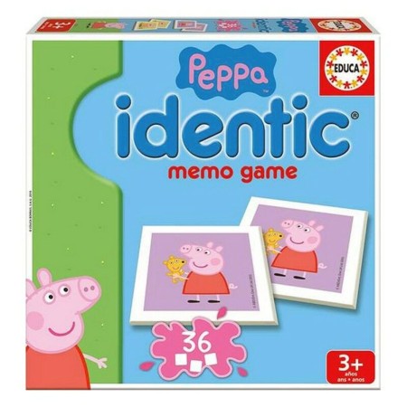 Juego de Cartas Peppa Pig Identic Memo Game Educa 16227 (1 unidad)