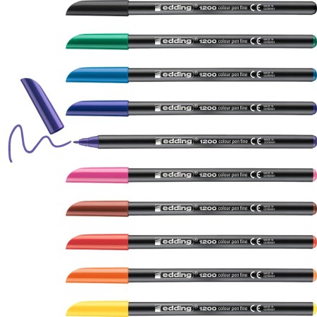 Rotuladores Edding 1200 colourpen Multicolor