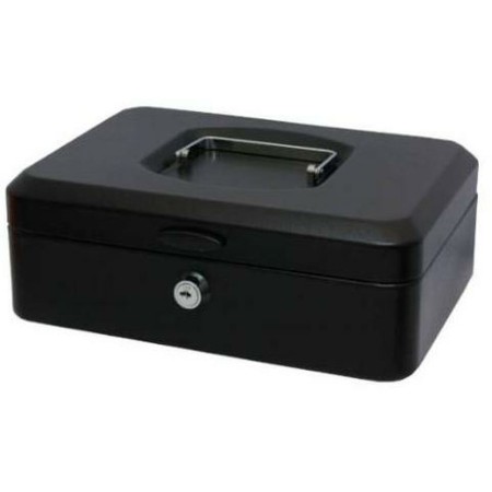 Caja de caudales Bismark 318738 Negro Acero Caucho