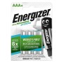 Pilas Recargables Energizer ENR Extreme NH12 800 BP4 Pre-Ch AAA HR03 (4 Unidades)