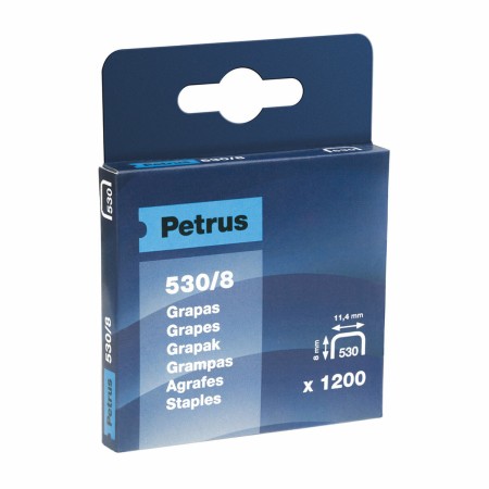 Grapas Petrus 77514 530/8 mm 1200 Unidades