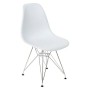 Chaise de Salle à Manger DKD Home Decor Blanc (46 x 52 x 82 cm)