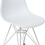 Chaise de Salle à Manger DKD Home Decor Blanc (46 x 52 x 82 cm)