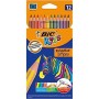 Lápices de colores Bic 9505222 Multicolor (12 Unidades)