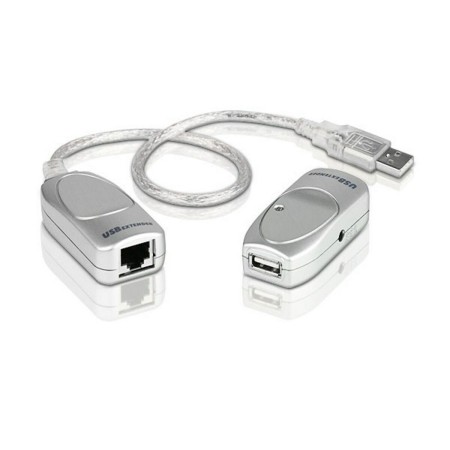 Cable USB Aten UCE60 Gris Transparente