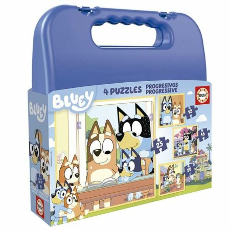 Set de 4 Puzzles Educa Bluey (1 unidad)